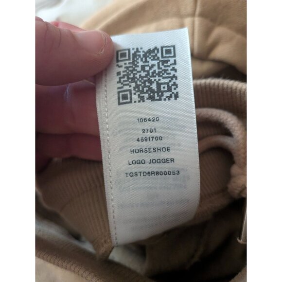 True Religion Horsehoe Logo full Sweatsuit set Med Tan Tracksuit - Picture 9 of 11